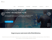 Tablet Screenshot of etechsolution.com